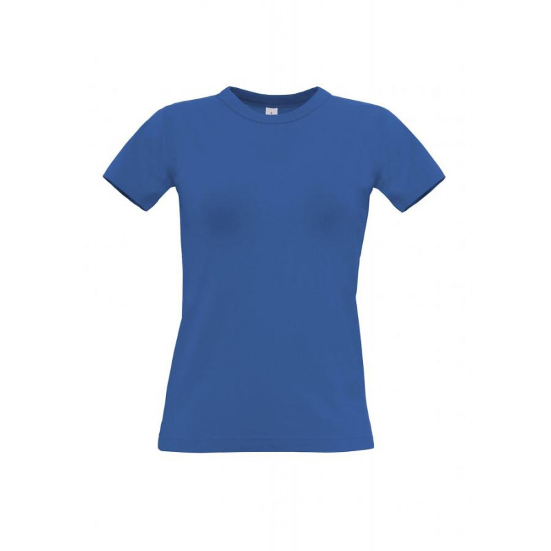 Dámske tričko B&C - modré