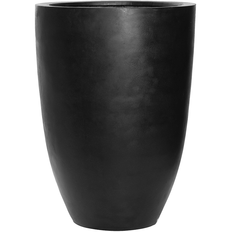 Kvetináč Fiberstone Ben XL čierny/antracitový 52x72 cm