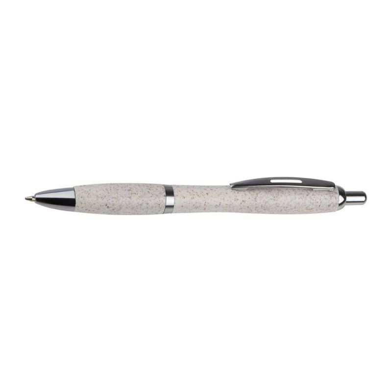 Guľôčkové pero zo slamy