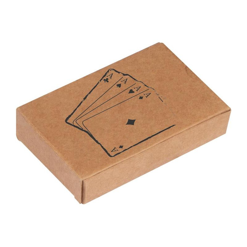 Hracie karty vyrobené z recyklovaného papiera 52 k