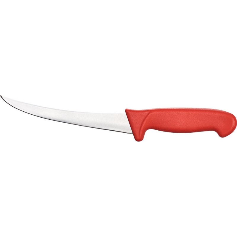 HACCP-Vykosťovací nôž, červený, 15cm