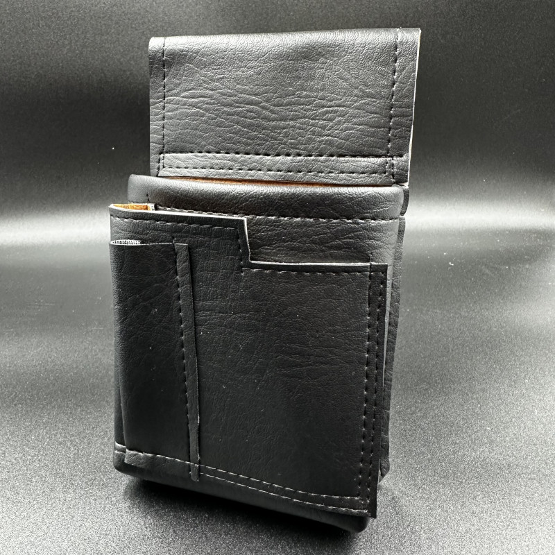 Púzdro pre barmanské a čašnícke peňaženky EKO koža ( koženka ) - čierna