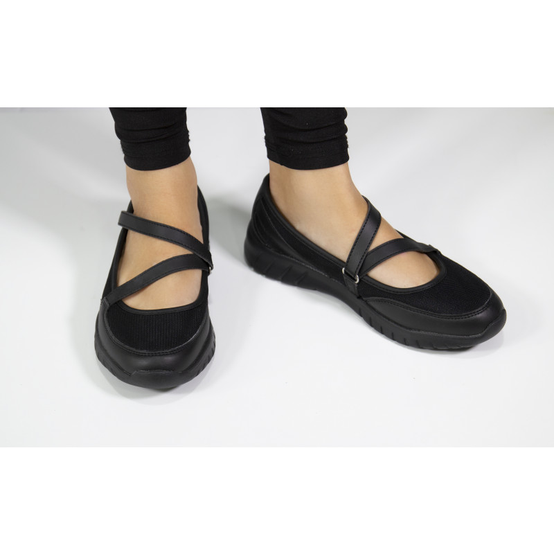 Profesionálne zdravotné sandále Suecos Frida - čierne
