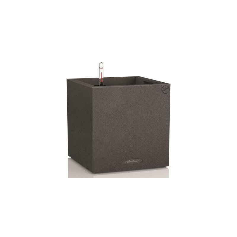 Lechuza Cube LS Color (Trend) All-in-One set slate (structure) 35x35x33
