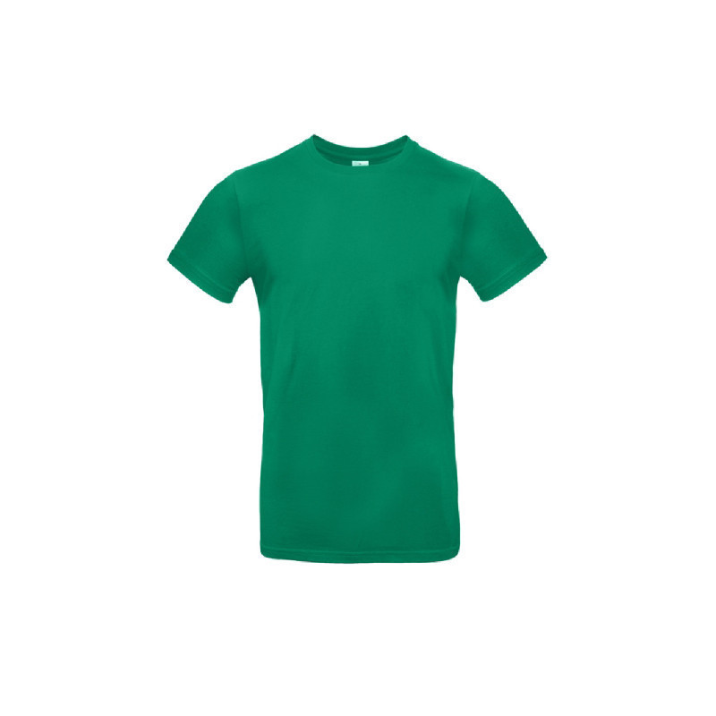 Pánske tričko s potlačou B&C - Zelená