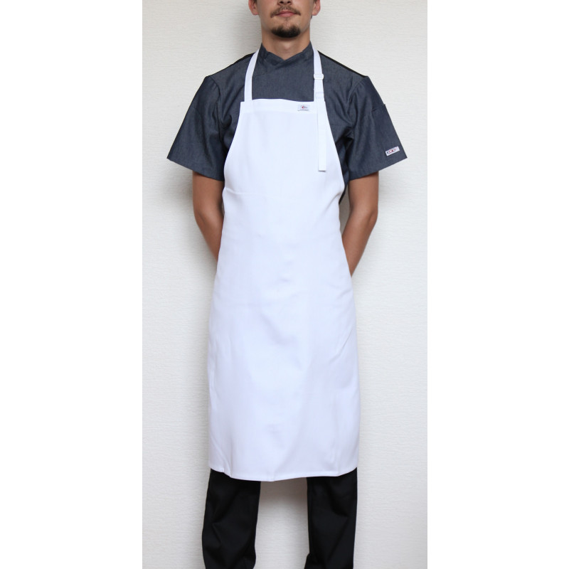 Kuchařská zástěra ke krku Profikuchař s přezkou a kapsou 100% bavlna - různé barvy