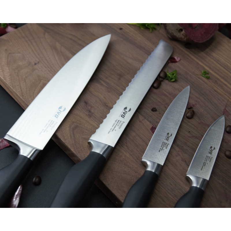 Set mit 4 Küchenmessern IVO Premier 90075 + zweistufiger Messerschärfer KOSTENLOS