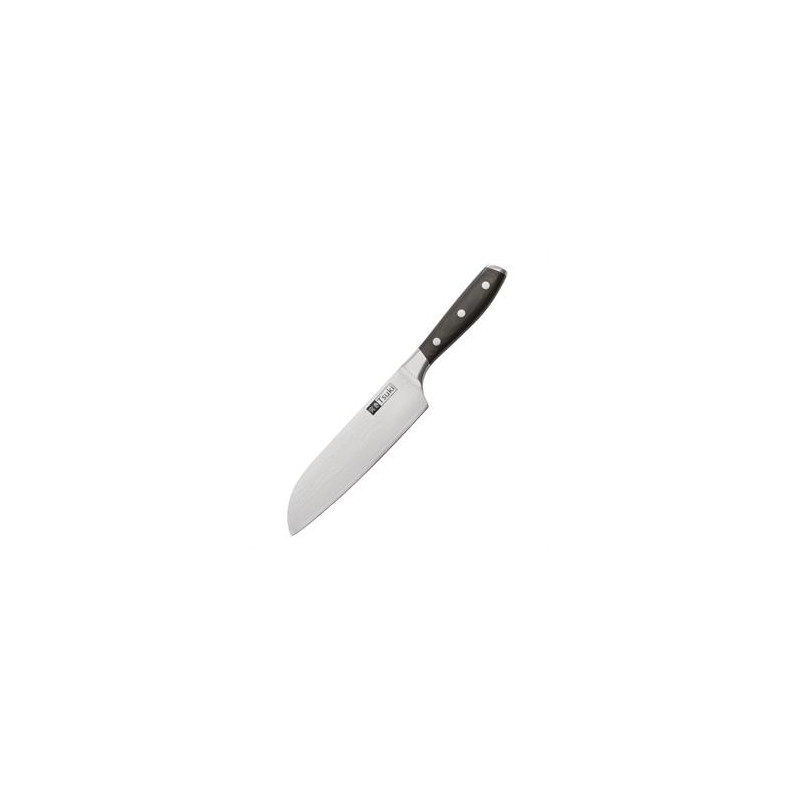 Tsuki-Messer aus Damaststahl 18 cm - Santoku