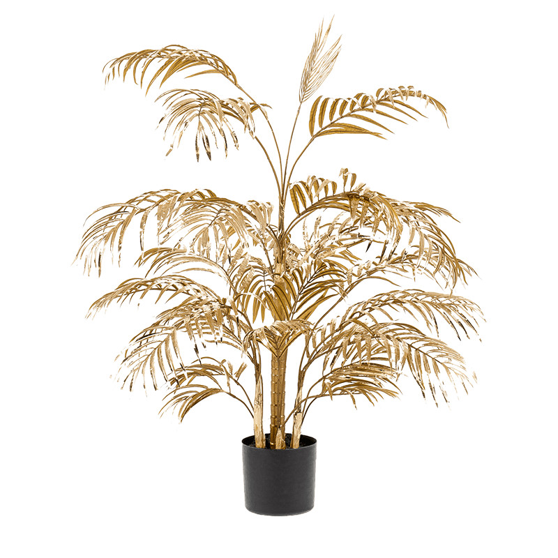 Umelá rastlina Areca Bush zlatá 105 cm