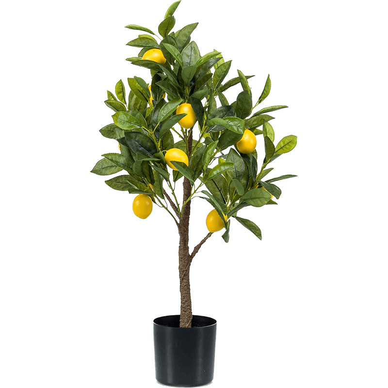 Umelá rastlina strom Citrus lemon 72 cm