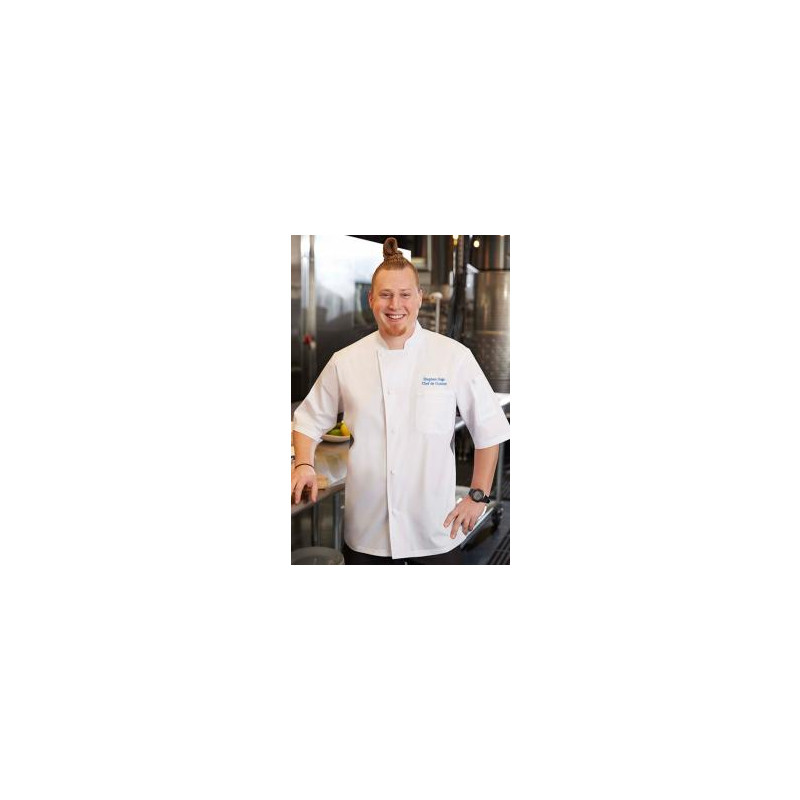 Kuchařský rondon Chef Works VSSS černý/bílý/šedý