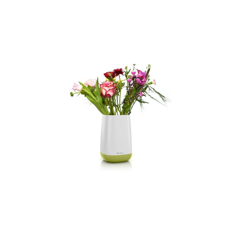 Lechuza Yula Flower all inclusive set biela/zelená 14x14x21 cm