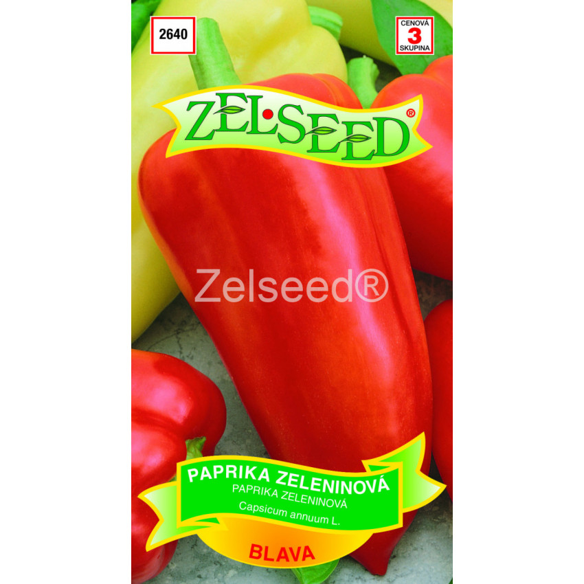 ZELSEED Paprika zeleninová BLAVA 5903 2640