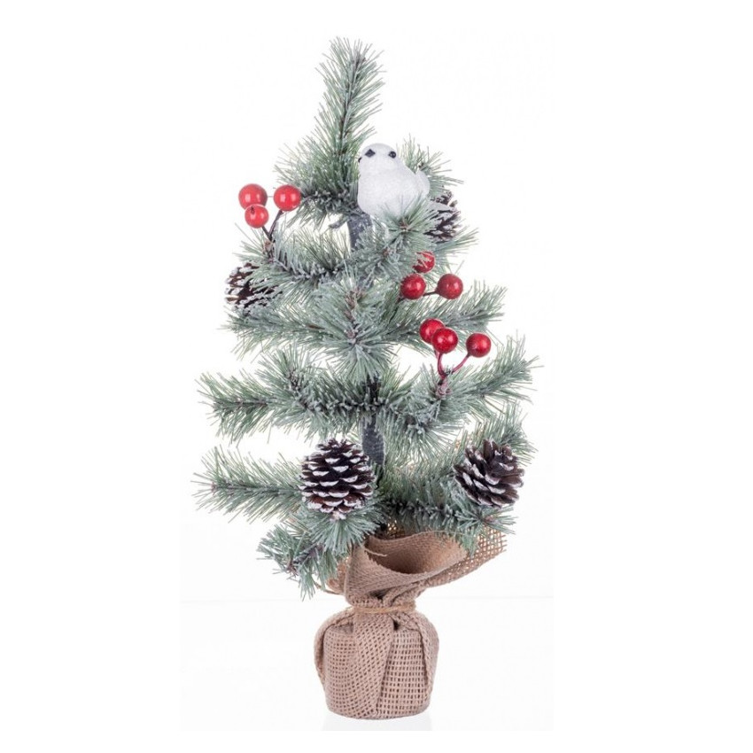 MagicHome Stromček vianočný ozdobený 36 cm