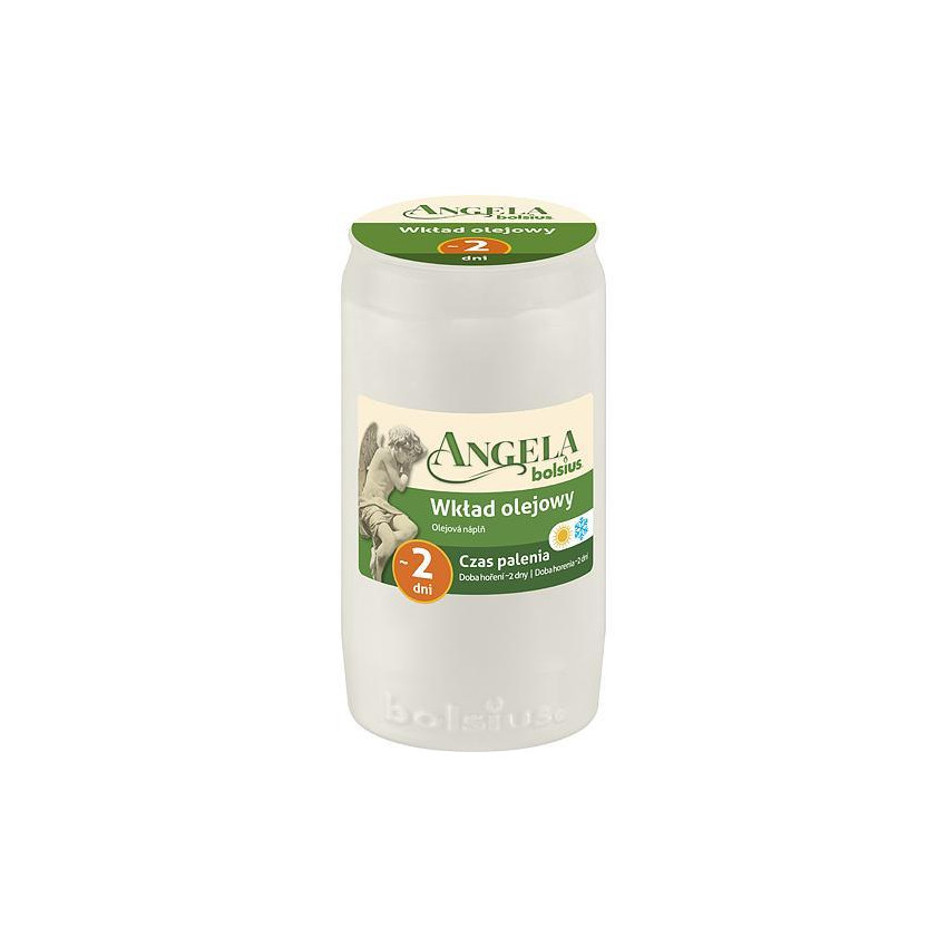 Náplň do kahanca Angela NR02 biela, 45 h, 110 g, olejová