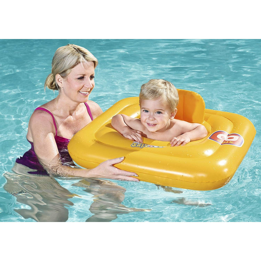 BESTWAY Detský nafukovací plavák Baby support 76x76cm