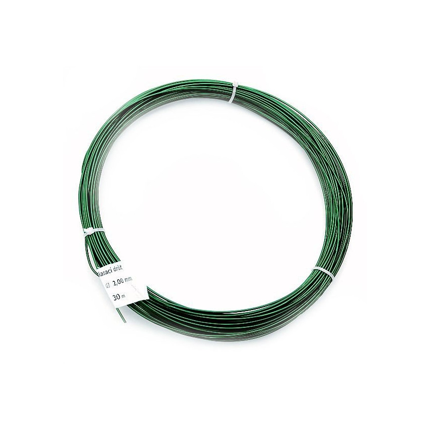 Španovací drôt Ø 2,0 mm x 30 m zelený