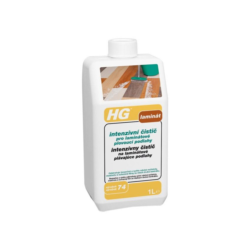 HG Intenzívny čistič na laminátové plávajúce podlahy 1l
