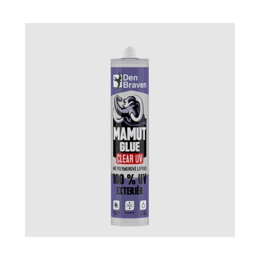 DENBRAVEN Mamut Glue CLEAR 100% UV 290ml