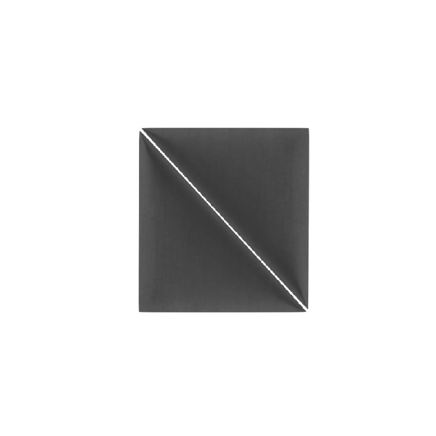 STEGU Čalúnený nástenný panel Mollis Melange ME31 30x30 cm čierny
