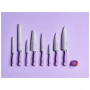 Nůž santoku Wüsthof CLASSIC Colour - Purple Yam, 17 cm 
