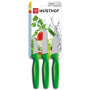 Wüsthof Sada nožů na zeleninu zelených, 3 ks 9332g