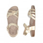 Profesionálne zdravotné sandále Suecos DAISY-Zlaté