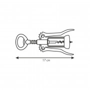 Tescoma otvárač na víno PRESTO , červená