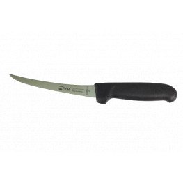 Vykosťovací nôž IVO Progrip 15 cm zahnutý, flex - čierny 232809.15.01