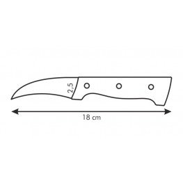 Tescoma nôž vykrajovací HOME PROFI 7 cm