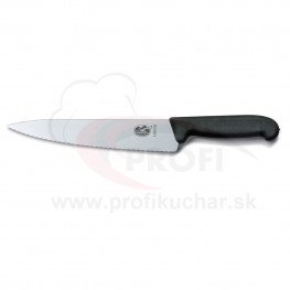 Kuchársky nôž Victorinox so zúbkovanou čepeľou 25 cm 5.2033.25