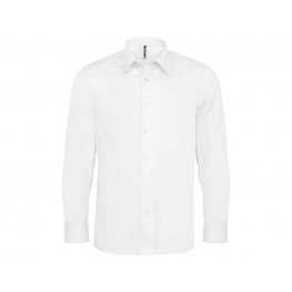 Pánská číšnická košile KARIBAN - bílá - dlouhý rukáv