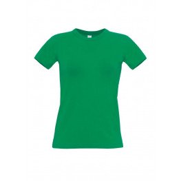 Dámske tričko B&C - zelené