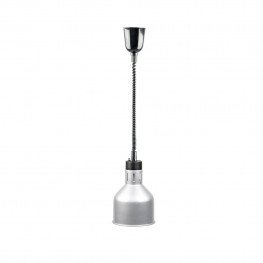 Ohrevná lampa šedá / 175 mm