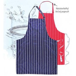 Voděodolná kuchařská zástěra PORTWEST - modrá / červená