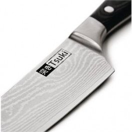 Nůž na chléb Tsuki z damaškové oceli 20,5 cm