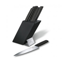 Victorinox Swiss Modern blok s čiernymi nožmi 6.7186.63