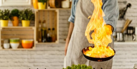 Flambování - oheň, který dodá jídlům punc exkluzivity