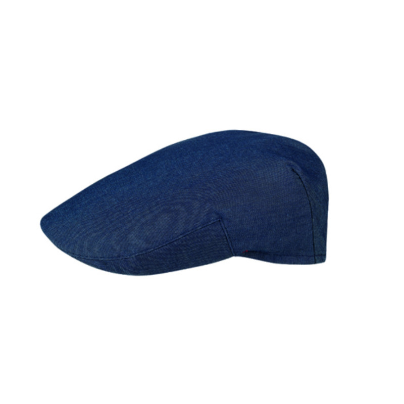 Kuchařský baret EGOchef na hlavu - Jeans