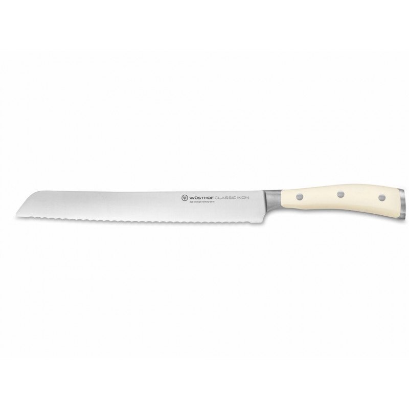 Zúbkovaný nôž na chlieb Wüsthof CLASSIC IKON créme 23 cm 4166-0/23