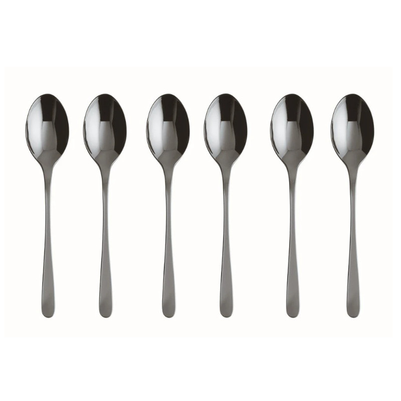 Kávové lžičky Sambonet Taste PVD Black, 6 ks
