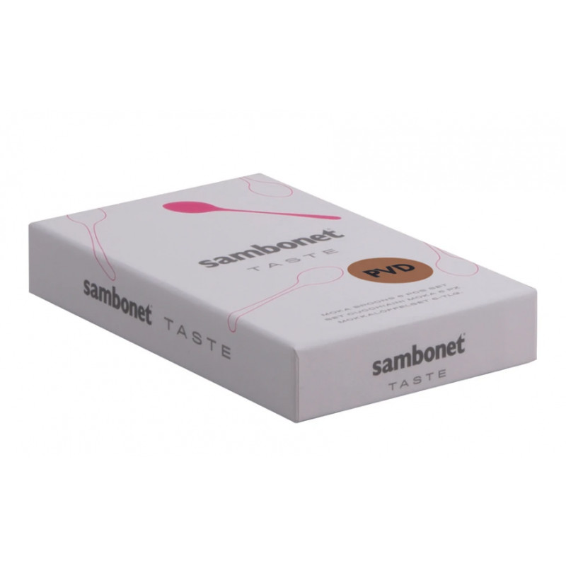 Kávové lžičky Sambonet Taste PVD Black, 6 ks