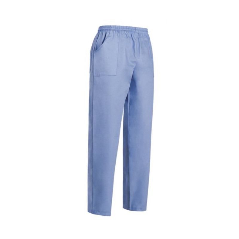 Zdravotnické kalhoty EGOchef - Light Blue
