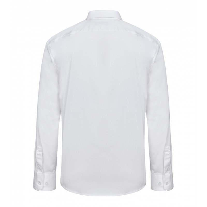 Pánska čašnícka košeľa dlhý rukáv- biela (SS)