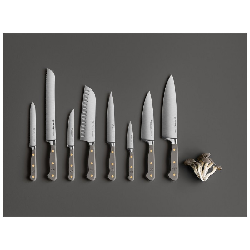 Nůž santoku Wüsthof CLASSIC Colour - Velvet Oyster, 17 cm 