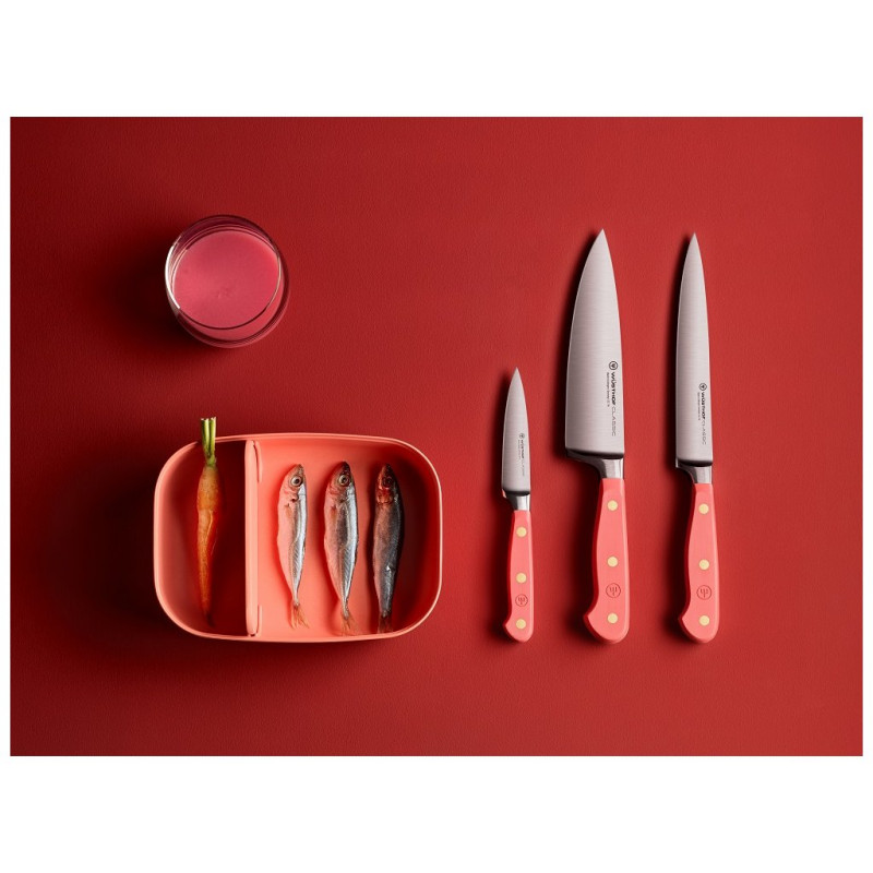 Nôž kuchársky Wüsthof CLASSIC Colour - Coral Peach, 16 cm 