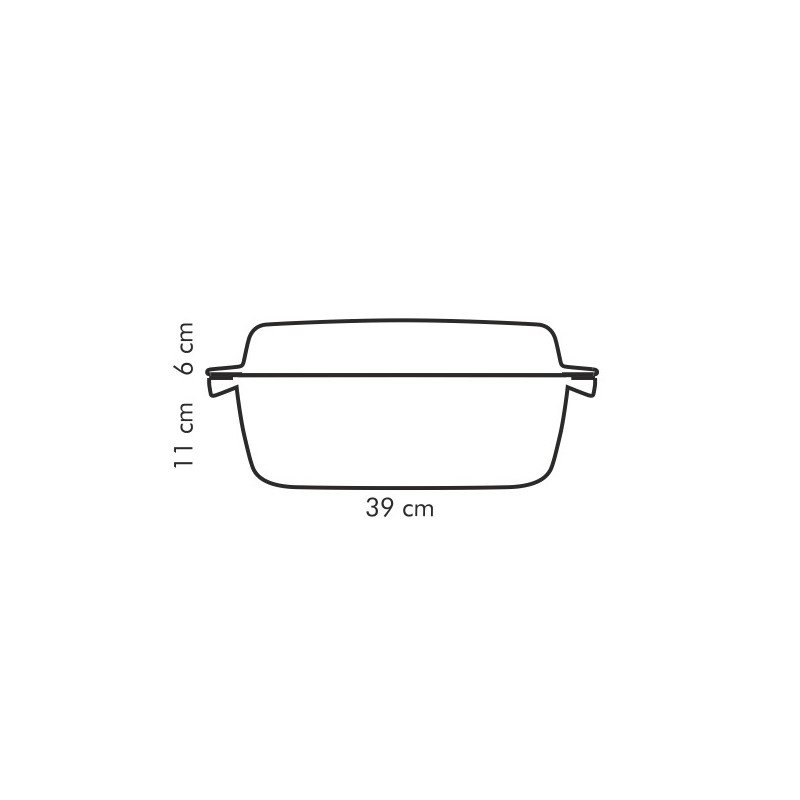 Tescoma pekáč s poklopom PREMIUM 39x22 cm