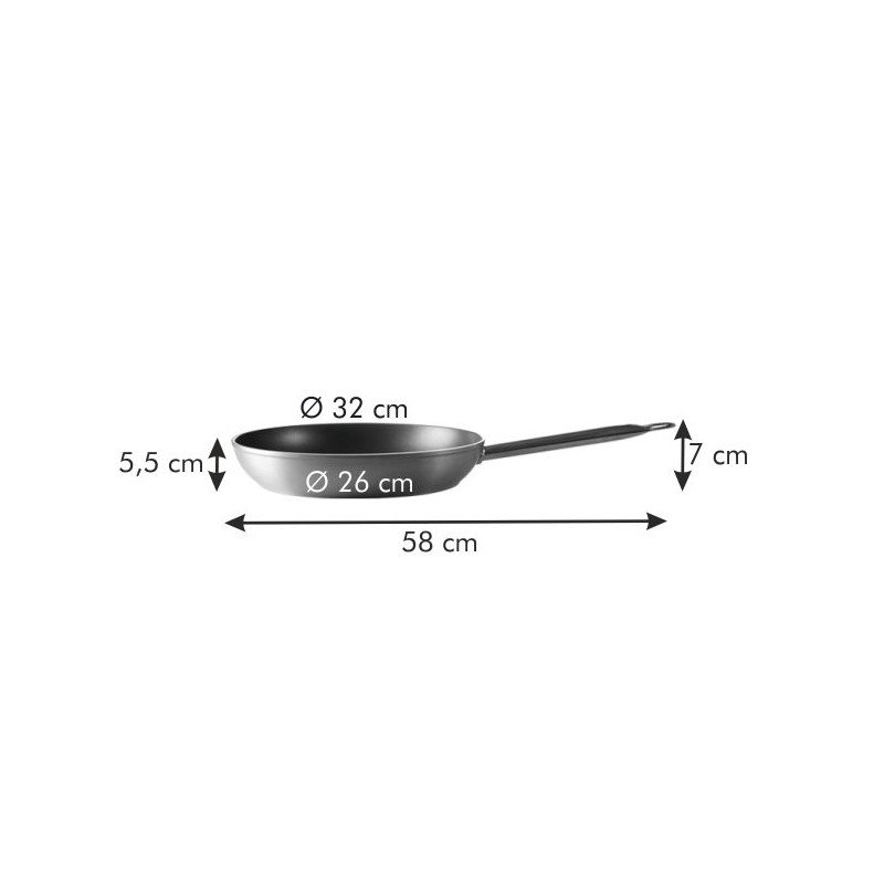 Tescoma panvica GrandCHEF ø 32 cm, dlhá rukoväť