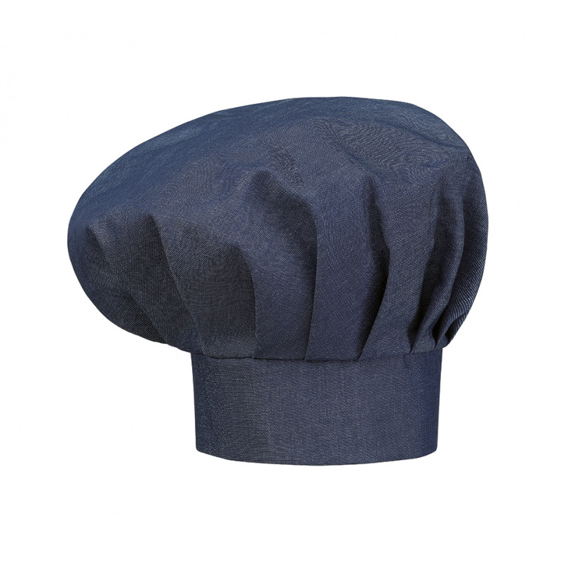 Vysoká kuchařská čepice EGOchef - JEANS