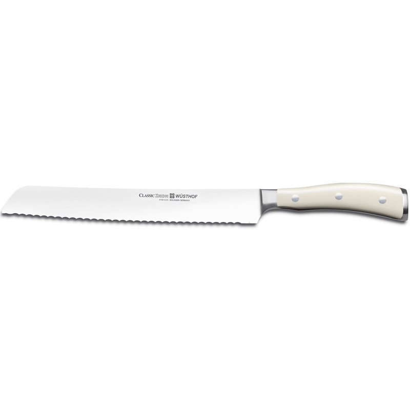 Nůž na chleba Wüsthof CLASSIC IKON créme 23 cm 4166-0/23